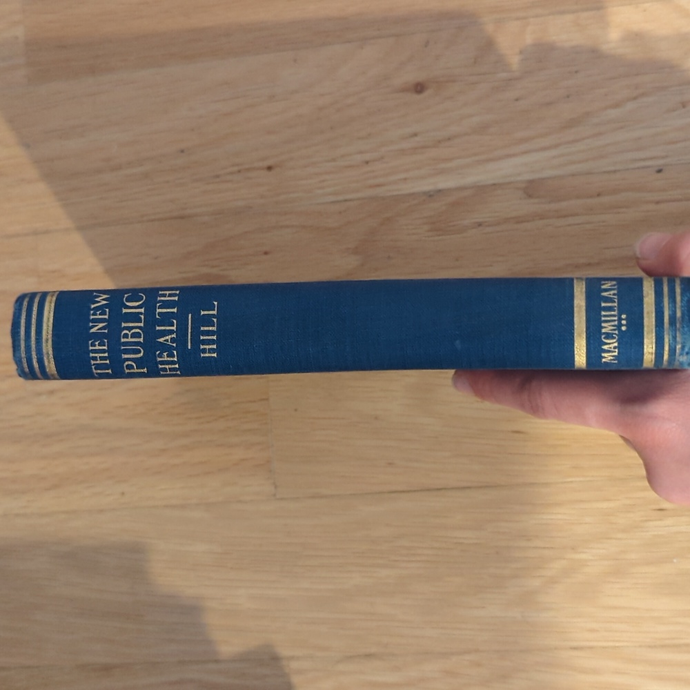 1925 The New Public Health by Hibbert Winslow Hill - Picture 3 of 4